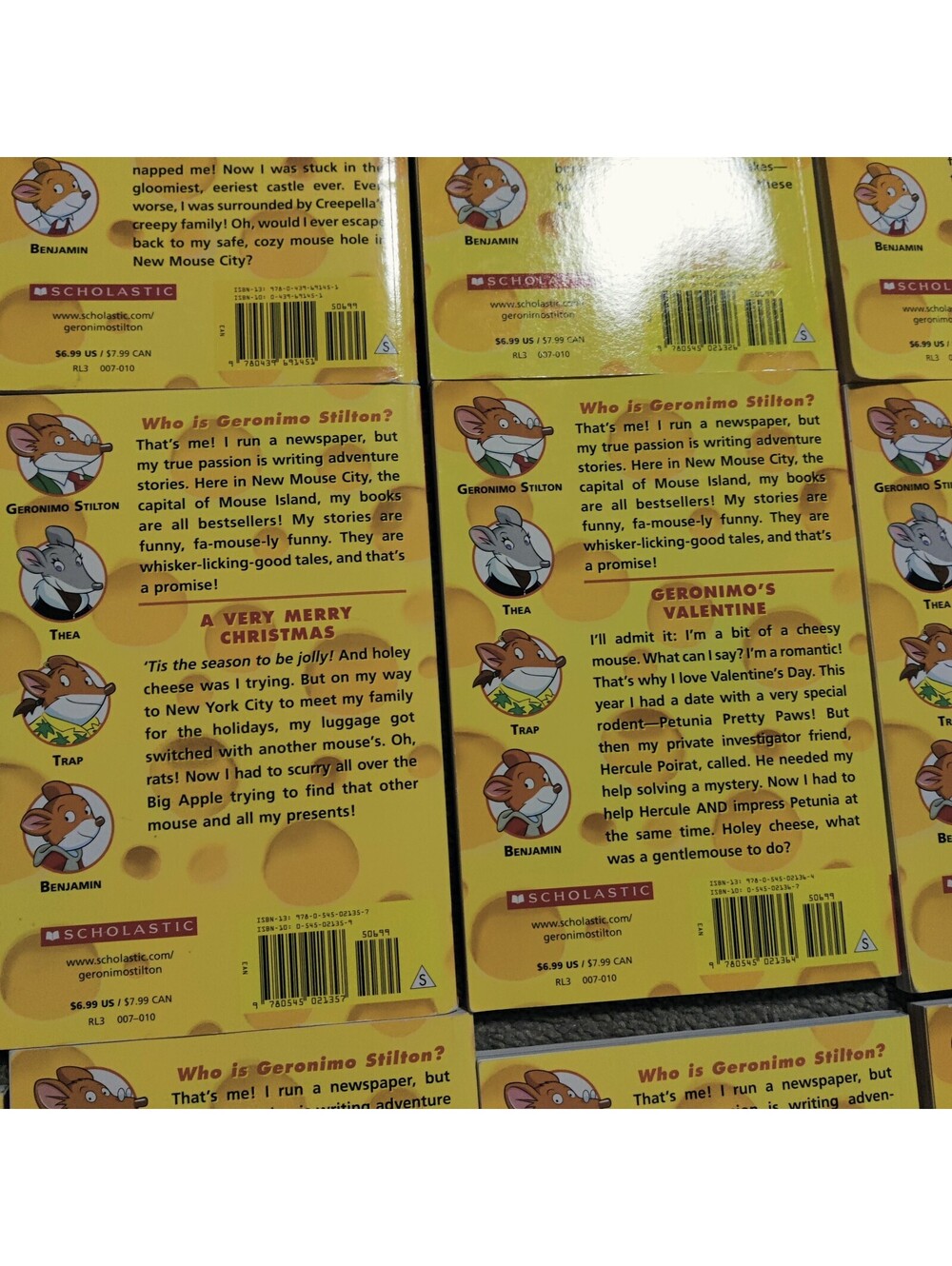 Lot of 20 Geronimo Stilton Paperback Books Scholastic Chapter Book Bundle - Picture 15 of 16